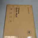 Stone Bath Mat, 24"x32" Large Size Diatomite Fast Drying Non Slip Stone Shower Mat, Super Absorbent for Bathroom & Kitchen, Multi-Use as Pet Mat, Easy to Clean, Gray (24"x31.5", Style 01-gray)