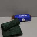 MIULEE Decorative Throw Pillow Covers for Couch Bed Livingroom 16x16 Inch Set of 2 Dark Green Boho Accent Throw Pllows Broadside Striped Patchwork Soft Corduroy Pillowcases