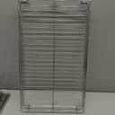 DINDON Pull Out Cabinet Organizer (14" W X 21" D), Cabinet Pull Out Shelves, 2 Tier Pull Out Drawers for Kitchen Cabinets, Wire Basket Slide Out Shelf for Cabinet Organization in Kitchen, Pantry, Chrome, 14'' W X 21'' D