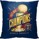 Northwest NBA Denver Nuggets 2023 NBA Champions Pillow, 18" x 18", Triumph