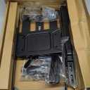 monTEK Full Motion TV Wall Mount for 37-84 Inch TVs, TV Mount Bracket with Articulating Arms, Tool-Free Tilt & Swivel, Extension, Max VESA 600x400mm, Fits 12/16" Wood Studs, Up to 110lbs, 4X Tested