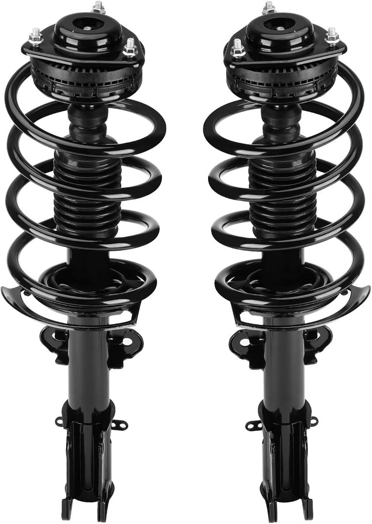 Front Strut Shock Assembly w/Coil Spring for Chrysler Town & Country 08-16(Excludes Li, S), Dodge Grand Caravan 08-19(Excludes R/T, GT), Replace 171128L 171128R, Left & Right, 2PCS