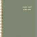 2 x 2026-2027 Monthly Planner, Calender Planner from Jan 2026- Jun 2027, 18 Months for Planning with Habit Tracker, To-Do List, Goals,Summary ,7.5" x 10", Spiral Bindding for Personal Organizer and Office Supplies (Green)