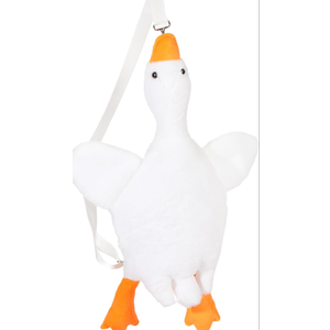 Mixweer Crossbody Bag Purse for Women, Cute Kawaii Plush Backpack Wallet for Girls, Cartoon Animal Lolita Bag with Strap