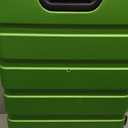 SwissGear 7366 Hardside Expandable Luggage with Spinner Wheels, Green, Checked-Large 27-Inch