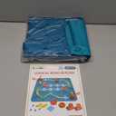 Kids Toys STEM Board Games - Large Size Logical Road Builder Educational Brain Teasers Puzzles Toys, Preschool Learning Montessori Big Board Maze Birthday Gifts Kids Boys Girls Age 4-8 Year Old (Turquoise)