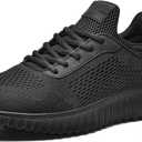 Bruno Marc Men's Non Slip Work Shoes Walking Zapatos Trabajo Black & Lightweight Food Service Chef Kitchen Restaurant Resistant Sneakers Size 11