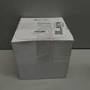 Jenaai 50 Pcs Crystal Glass Ornaments for Christmas Tree Vintage Hanging Acrylic Snowflake Drop Finial Christmas Ball Icicle Crystal Decorations for Xmas Winter Party Supplies(Clear)