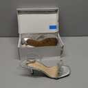 DREAM PAIRS Women's Rhinestone Ankle Strap Dress Sandals, Size 10