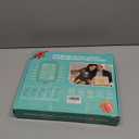 30X 10X Extra Large Floor Magnifying Glass with Light and Stand,60 LED Flexible Gooseneck Floor Magnifying Lamp with 5 Color Modes, 2-in-1 Lighted Magnifiers for Close Work, Sewing,Crafts, Painting (Black)