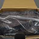 Faux Fur Boots for Women Winter Knee High Furry Snow Boots Fuzzy Fluffy for Girls Flat Long Boots (8 Wide)