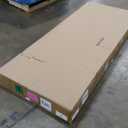 Pushglossy 22 x 64 Entry Door Glass Insert White Add On Blinds for Raised Frame Doors Exterior Front Door Window Inserts Replacement Kit for Home Improvement