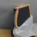 StrongTek Ergonomic Wood Foot Rest for Enhanced Circulation & Comfort, 350lbs Capacity, Rocker Balance Board for Standing Desks, Non-Slip, No Assembly, 18" Wide - Ideal for Office/Home