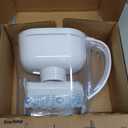 Brita Metro Water Filter Pitcher with SmartLight Change Indicator, BPA-Free, Replaces 1,800 Plastic Water Bottles a Year, Lasts Two Months, Includes 1 Filter, Small - 6-Cup Capacity, White