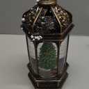 Large Snow Globes,Christmas Snow Globes Lantern, Train Battery-Powered Train with Lights & Sounds, 6H Timer,Christmas Tree Xmas Holiday Decoration Gift