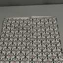 100% Cotton Home Furnishings, Cushion Throw Pillow Cover 16X16 Inch Grey Lining White Flower Set of 2 Cushion Covers for Living Room, Bed, Sofa, Couch I Decorative Cushion Covers with Improved Zippers