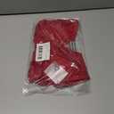 Smart & Sexy womens Signature Lace Deep V Neck Wireless Bralette, Bralettes for Women With Support, Bralettes and Bralette Pack (Red, M)