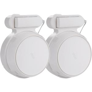 Wall Mount Bracket fo Deco WiFi 7, Router Wall Holder for TP-Link BE23/BE25/BE3600/BE5000, Cord Management and Space Saving.Easy Installation to TP-Link WiFi 7 System(2Pack)
