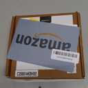 Amazon Basics 400 Thread Count Cotton Pillow Cases, Standard, 30" L x 20" W, Stone Gray - Set of 2