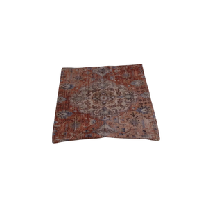 Boho Ethnic Pillow Cover 15" x 16"  Bohemian Rust Carpet Throw Pillows For Couch Burnt Orange Blue Teal Geometric Decorative Pillow Cases Farmhouse Home Decor For Couch Sofa Room Outdoor 