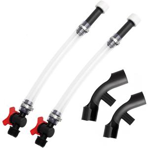 VP Gas Can Hose,Racing Fuel Jug HosesFuels Filler Hoses Suitable forgas jugvp racing gas canAnd comes with a new type of pipe bending machine(Red 2pcs switch fuel hose+pipe bender)