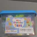 80Pcs Party Favors for Kids 4-8, Kawaii Squishies Mochi Squishy Toy Bulk Fidget Sensory Toys Birthday Gifts for Boys Girls Goodie Bag Christmas Stocking Stuffers Treasure Box Classroom Prizes