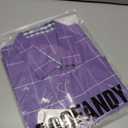 COOFANDY Mens Plaid Dress Shirt Long Sleeve Business Casual Regular Fit Button Down Shirts (Purple, XXL)