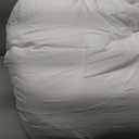 MR&HM King Comforter Set White 7 Pieces, Ultra-Soft & Fluffy Bed in A Bag