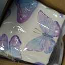 Butterfly Lover Gifts for Women Birthday Gifts Baskets Set Include Canvas Tote Bag, Makeup Bag, Socks, Keychain, Enamel Mug, Small Figurines for Mom, Wife, Sister, Friend