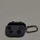 Game Case for AirPods Pro 3 Cover (2025),Classic Cool Funny Shock-Proof Protective Silicone AirPods Pro 3 Case with Cleaner Kit and Keychain for Airpods Pro 3rd Generation for Men Boy-Black (A1-Dark Gray)