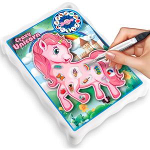 Unicorn Operate Board Game for Kids Ages 3-8Fine Motor Skill Toy with VibrationEducational Hands-On Activity for Boys and GirlsInteractive Family Game for 1 or More PlayersGift for Christmas