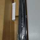 5/8 Diameter Curtain Rods 30-90 Inch, for 30-84 Inch Windows, Adjustable Splicing Black Curtain Rods for Windows with Brackets, Window Rod Long Small Curtains Rod