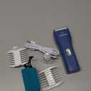 oneisall Pet Clipper for Cat Matted Hair, Pet Shaver for Cats Quiet Pet Clippers Waterproof Cordless Cat Clippers for Matted Hair Long Hair with Storage Bag (Blue) (Standard)