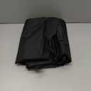 SunPatio Grill Cover 50 Inch, Outdoor Heavy Duty Waterproof Barbecue Gas Cover, UV & Fade Resistant, All Weather Protection Compatible for Weber CharBroil Kenmore Nexgrill Grills and More, Black