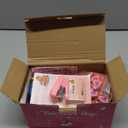 Valentine's Day Gifts for Kids Classroom - 28 Packs Super Value Stationery Kit, Cards, Pencils, Erasers, Pen Sharpeners, Holders, Exchange Party Favors Toys