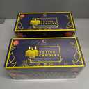 2 Pack Candle Charisma Citronella Scented Votive Candles - 15 Hour Burn time - Set of 36 for Dinner, Wedding, Halloween and Holiday Decorations