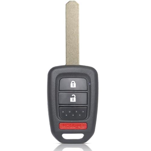 MechanMagic Key Fob Remote Replacement Fits for Honda Fit 2015 2016 2017 2018 2019 2020/Crosstour 2013-2015/CR-V 2014-2016 MLBHLIK6-1T Keyless Entry Remote Control 35118-TY4-A00 Chip:47 (Pack of 1)