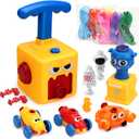 Balloon Launcher Car Toy Set,Balloon Powered Car for Kids Boys Girls 3+ and Classroom,Party Supplies Balloon Pump,Balloon Power Car (Monster)