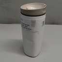 Owala SmoothSip Slider Insulated Stainless Steel Coffee Tumbler, Reusable Iced Coffee Cup, Hot Coffee Travel Mug, BPA Free 20 oz, Vanilla Bean