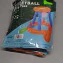 INFLATABLE 2IN1 GAME BASKETBALL & RING TOSS INFLATES TO 21.65 X 19.69 INCH  pack of 2