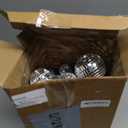 Geetery 70 Pcs Disco Ball Cake Topper Various Sizes Reflective Mirror Silver Mini Small Disco Ball Cake Decorations for Centerpiece 70s 80s Birthday Party Wedding Decor