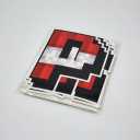 Pixel Happy Birthday Banner, Creative Red White Print Banner Sign Birthday Party Decorations Gaming Themed Party Supplies Photo Backdrop