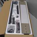 Large Ceiling Fans with Lights: Modern 72 Inch 8 Blade Outdoor Ceiling Fan with Remote APP Control - Dimmable Black Big Fan light Indoor Reversible 6 Speed Quiet DC Motor