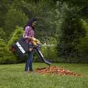 WORX Trivac 3 in 1 Electric Leaf Blower for Lawn Care, Leaf Vacuum with 350 CFM & 210 MPH, Leaf Mulcher with Metal Impeller, WG509