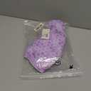 Girls 3D Flower Mesh Bolero Shrug Lightweight Sheer Cardigan for Party, Photos & Special Moments (Purple) 6-7Y