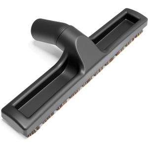Vacuum Cleaner Floor Brush 32mm (1 1/4 inch) Inner Diameter Universal Vacuum Hardwood Brush with 360-Degree Swivel Head Soft Horsehair Bristles 12-inch Wide Vacuum Brush Attachment