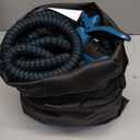 100 ft Expandable Garden Hose with 10 Patterns Nozzle,Kink-free, Flexible Expanding Water Hoses with 3/4" Solid Fittings and 4-Layer Latex Core - Garden Hoses