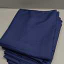BRILLMAX 6 Pack Navy Blue Tablecloths for 6 Foot Rectangle Tables 90 x 132 Inch - 6ft Rectangular Bulk Linen Polyester Fabric Washable Cloth Cover for Wedding Reception Banquet Birthday Party