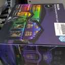 Brizled Essential Permanent Outdoor Lights, 100ft 60 LED RGB Smart Christmas Lights Work with Alexa & Google Home, APP Control Permanent Eave Light IP65 Waterproof Smart House Light for Xmas Halloween (RGB -White Wire)