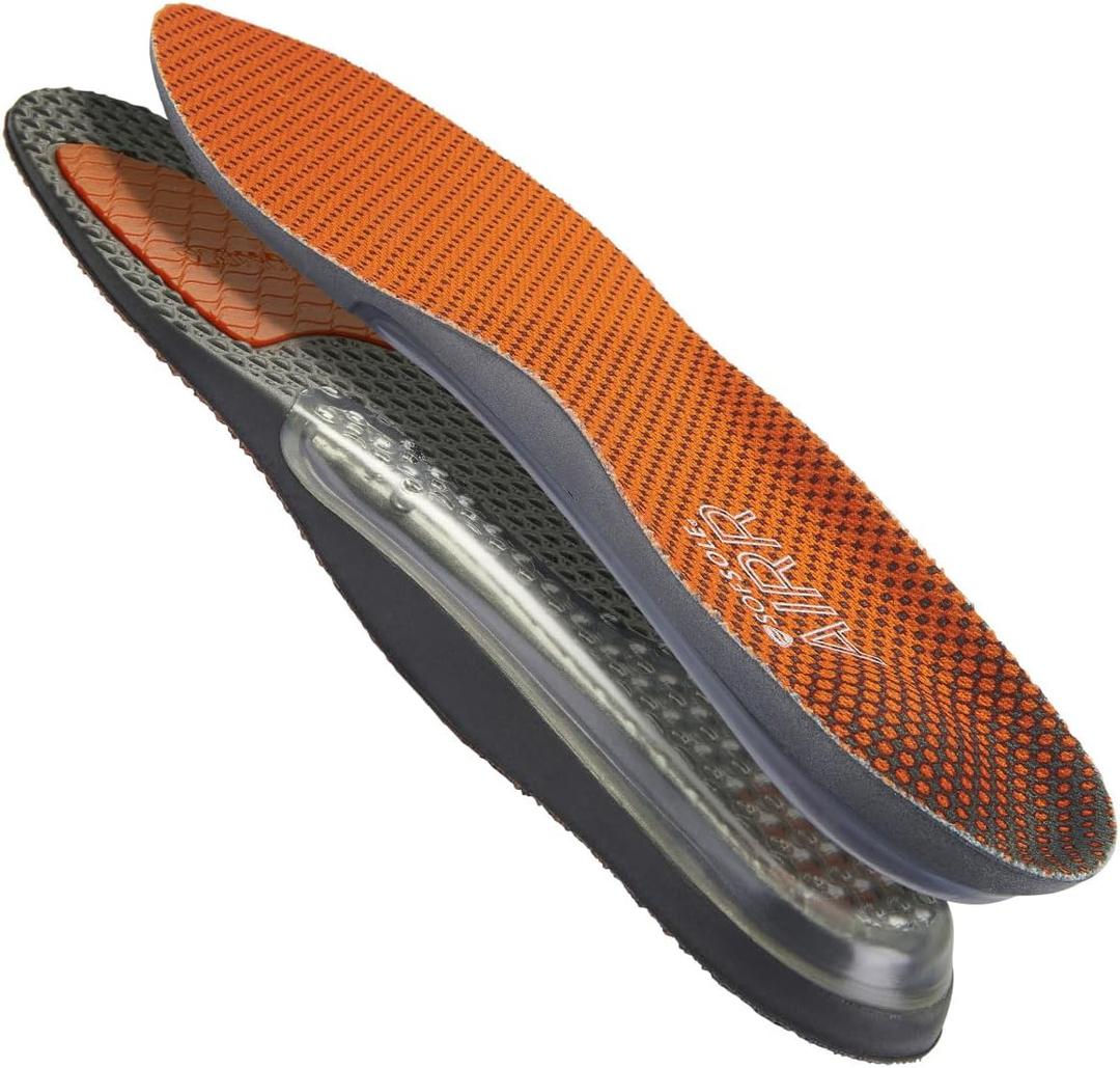 Sof Sole womens Airr Performance Full-length Insole, Orange, 11-Aug US